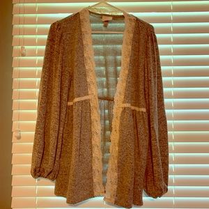 NWOT Knock Rose Cardigan